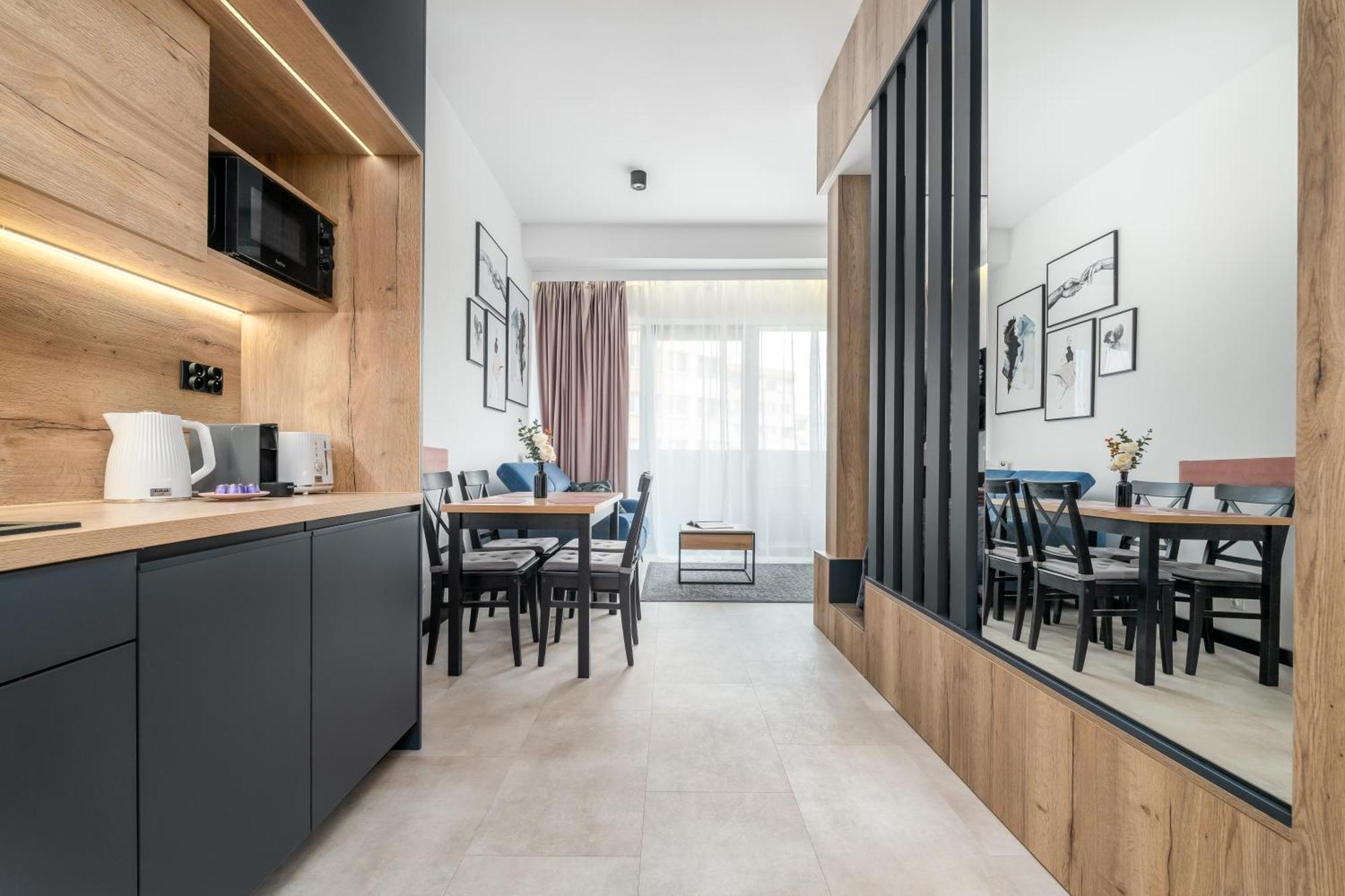 Apartament Flaming Hanza Tower Szczecin Extérieur photo