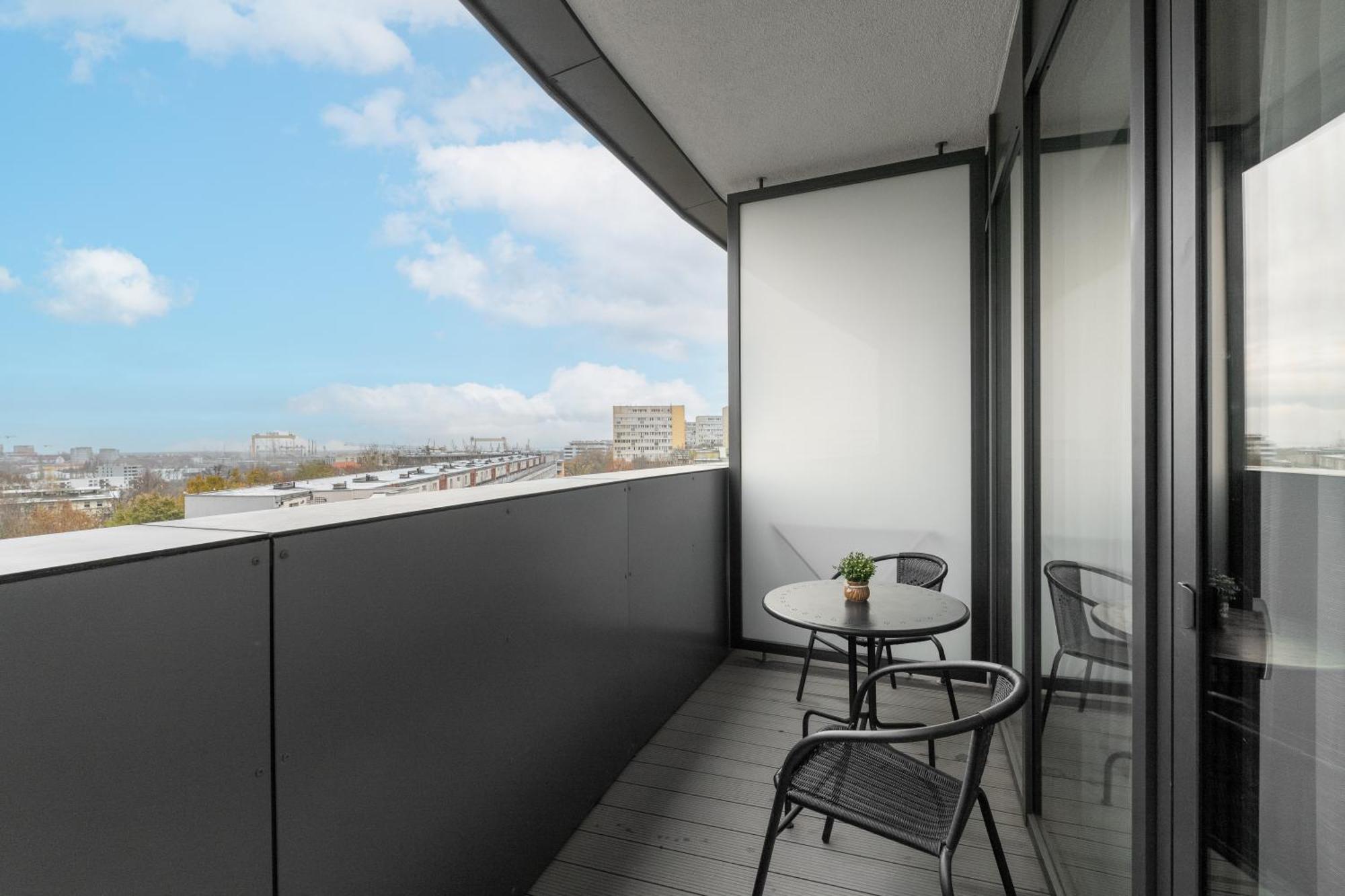 Apartament Flaming Hanza Tower Szczecin Extérieur photo